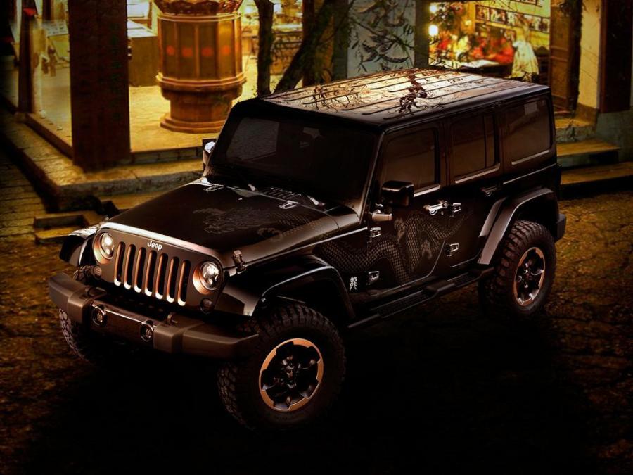  Jeep Wrangler Dragon Design Concept 2012 года  (фото 7 из 29)